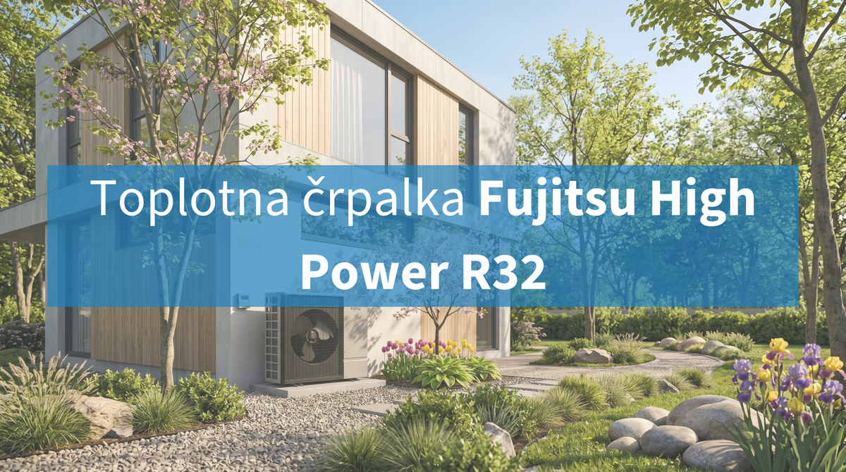 Fujitsu High Power R32: toplotna črpalka, ki vas ne pusti na hladnem