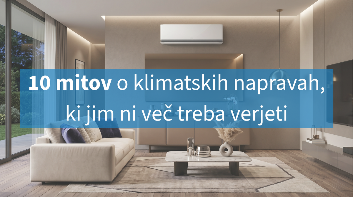 10 mitov o klimatskih napravah, ki jim ni več treba verjeti