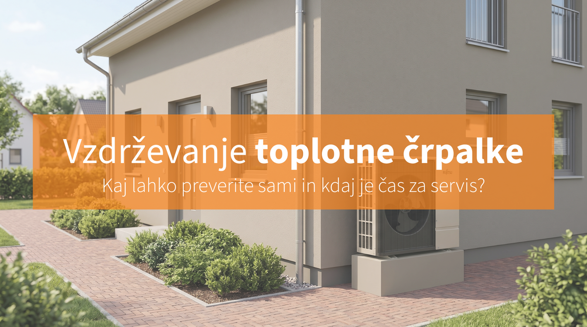 Vzdrževanje toplotne črpalke