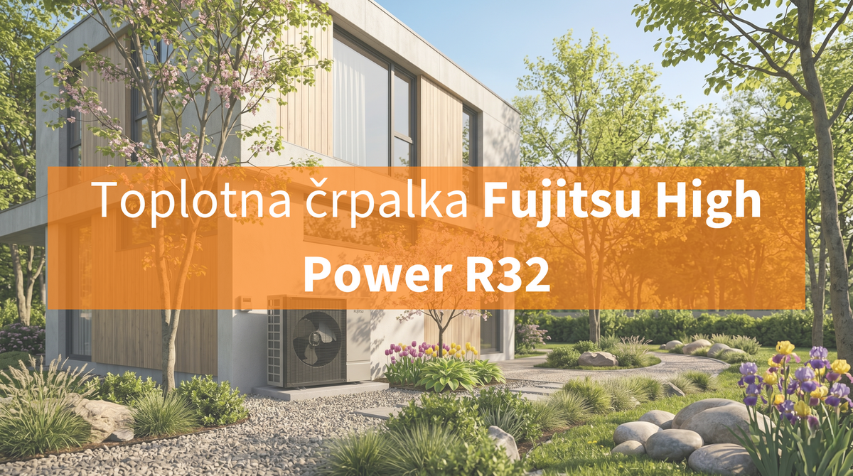 Fujitsu High Power R32: toplotna črpalka, ki vas ne pusti na hladnem